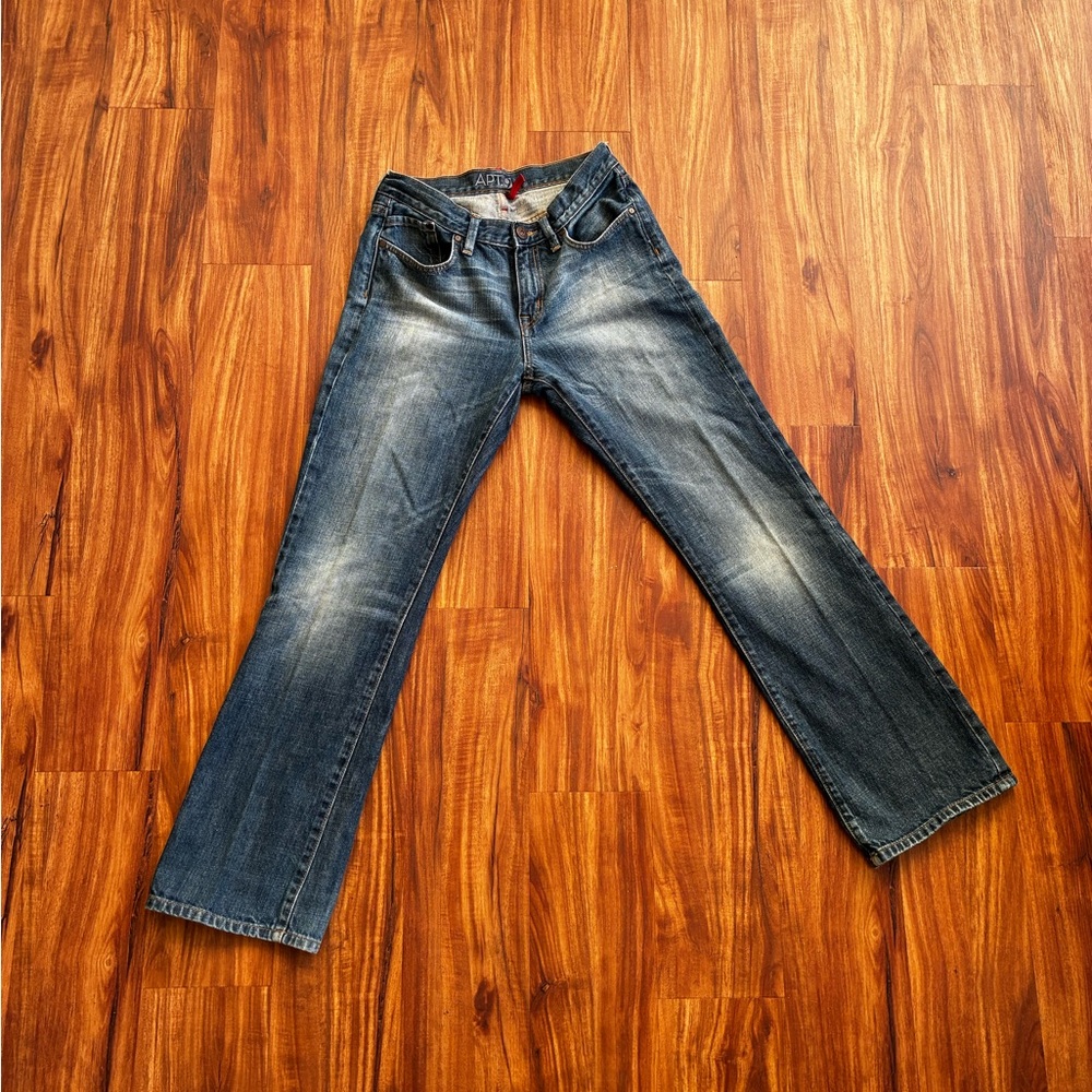 Apt. 9 Men's Faded Blue Bootcut Jeans